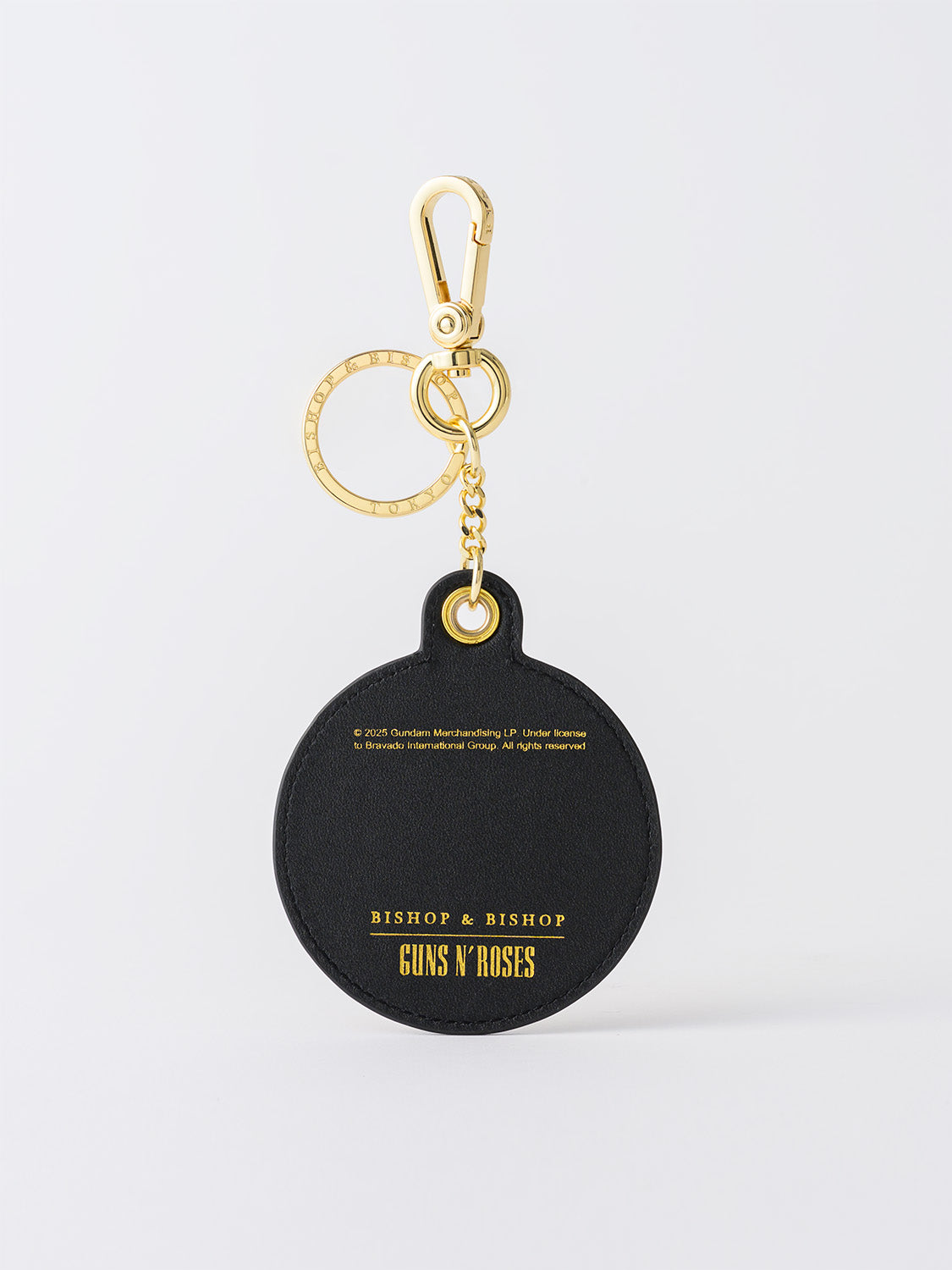 GUNS N' ROSES Leather Keychain Charm