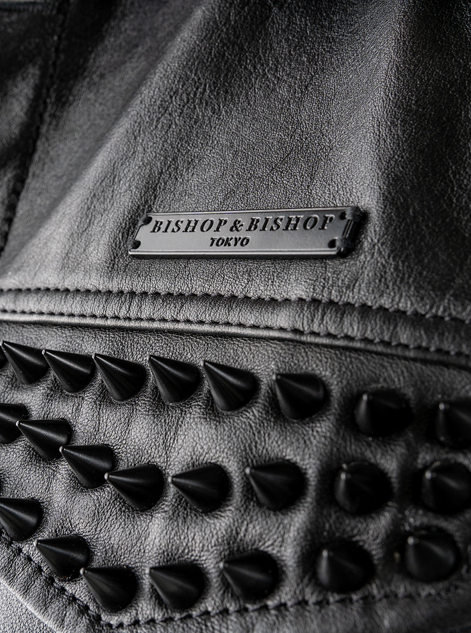 Leather Trucker Jacket – Blackout Edition