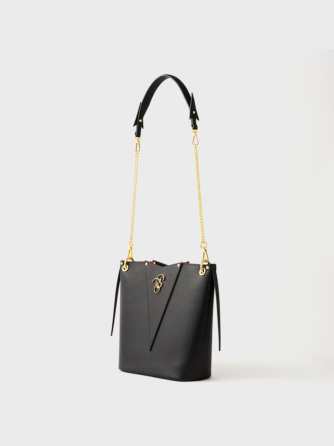 The Tokyo Handbag - Black & Gold