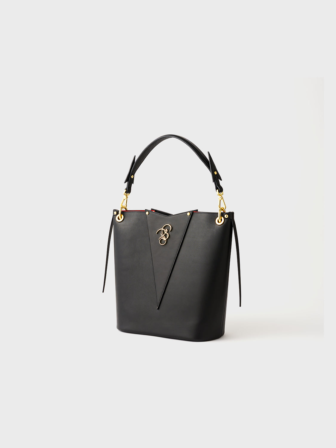 The Tokyo Handbag - Black & Gold
