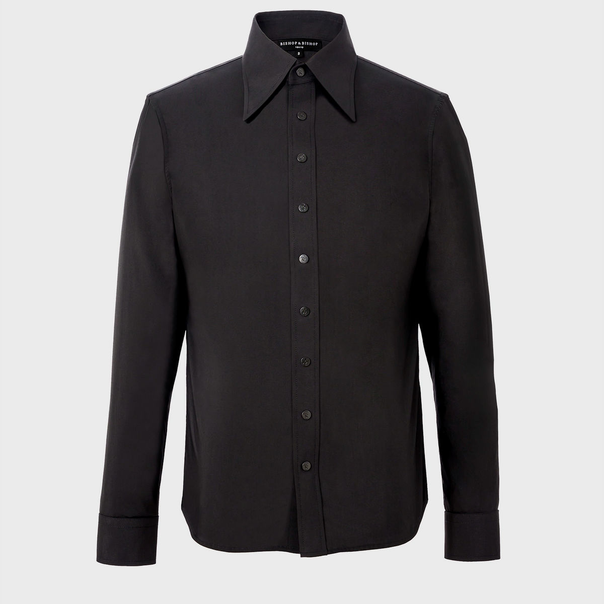 Long Sleeve Dress Shirt – Black