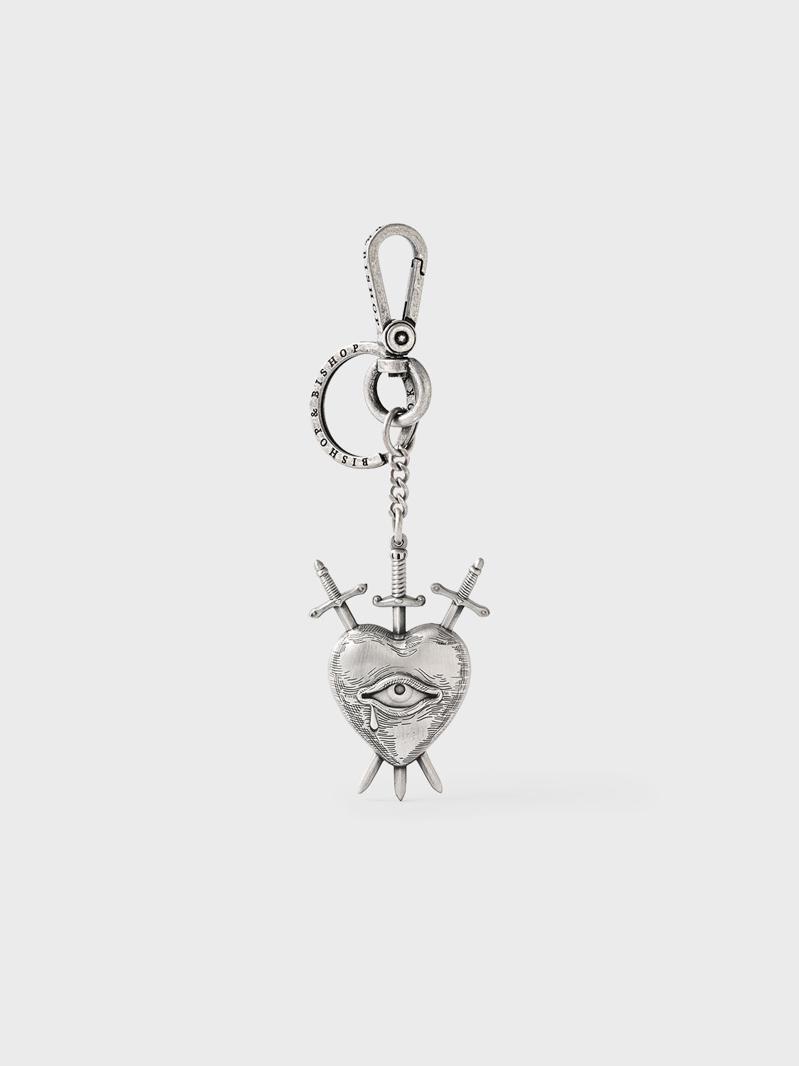 Vires Ex Luctus - Heart Keychain