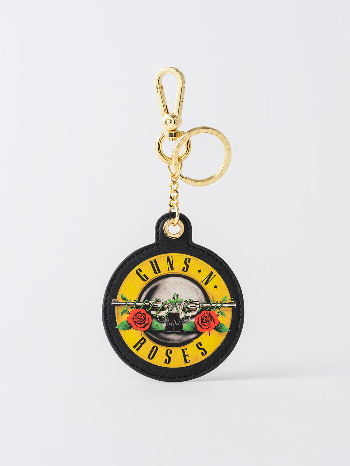 GUNS N' ROSES Leather Keychain Charm